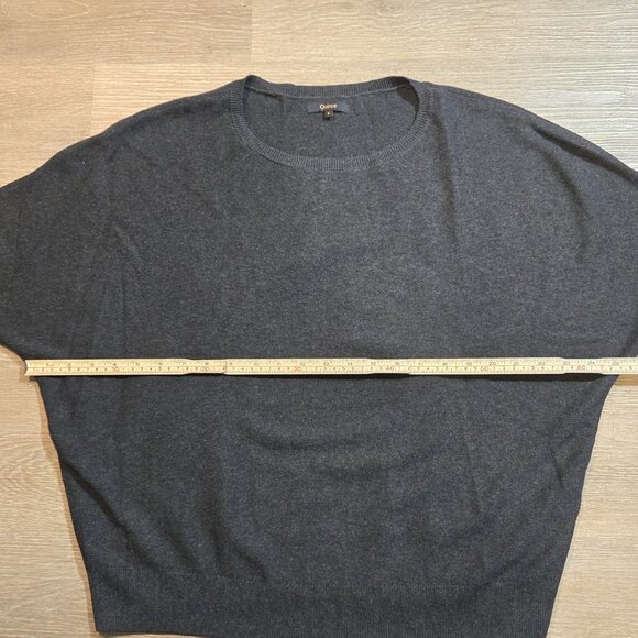 Quince Cotton Cashmere Sweater Lot Of 2 Womens Sz Large Link Stitch Dolman EUC - Picture 10 of 12